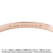 将图像加载到图库查看器中，CARTIER Love breath half diamond Size 18B6036018 18K Pink Gold
