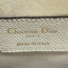 Load image into Gallery viewer, Dior Saddle bag White Leather Size Mini
