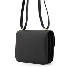 将图像加载到图库查看器中，HERMES Constance Miroir Black Epsom Size Mini
