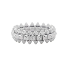 Load image into Gallery viewer, CARTIER Crash de Cartier Ring Size SM/47/#7B4233100 18K White Gold
