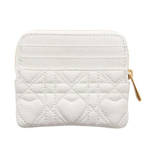 将图像加载到图库查看器中，Dior Caro Coin purse WhiteS5177UNID Leather
