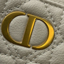 将图像加载到图库查看器中，Dior Caro Coin purse WhiteS5177UNID Leather
