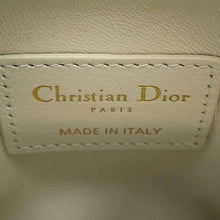 将图像加载到图库查看器中，Dior Caro Coin purse WhiteS5177UNID Leather
