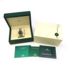 将图像加载到图库查看器中，ROLEX Datejust 36 W36mm Stainless Steel K18WG Bright Black Dial126234G
