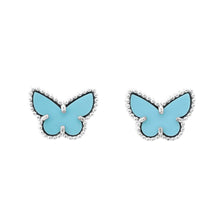 将图像加载到图库查看器中，Van Cleef &amp; Arpels Sweet Papillon EarringsVCARN5JN00 18K White Gold
