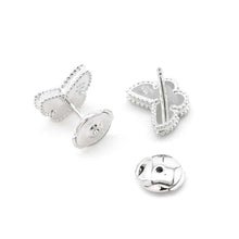 将图像加载到图库查看器中，Van Cleef &amp; Arpels Sweet Papillon EarringsVCARN5JN00 18K White Gold
