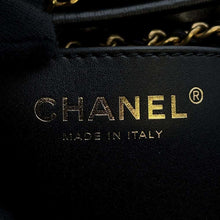 Load image into Gallery viewer, CHANEL CHANEL22 Handbag BlackAS3980 Shiny Calf Leather Size Mini
