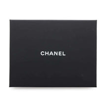 Load image into Gallery viewer, CHANEL CC Logo Ribbon Motif Scrunchie Navy/White/PinkAA9376 Silk100%
