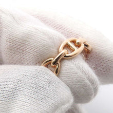 将图像加载到图库查看器中，HERMES Chaine d&#39;Ancre Anchene Ring Size PM/53/#13 18K Pink Gold
