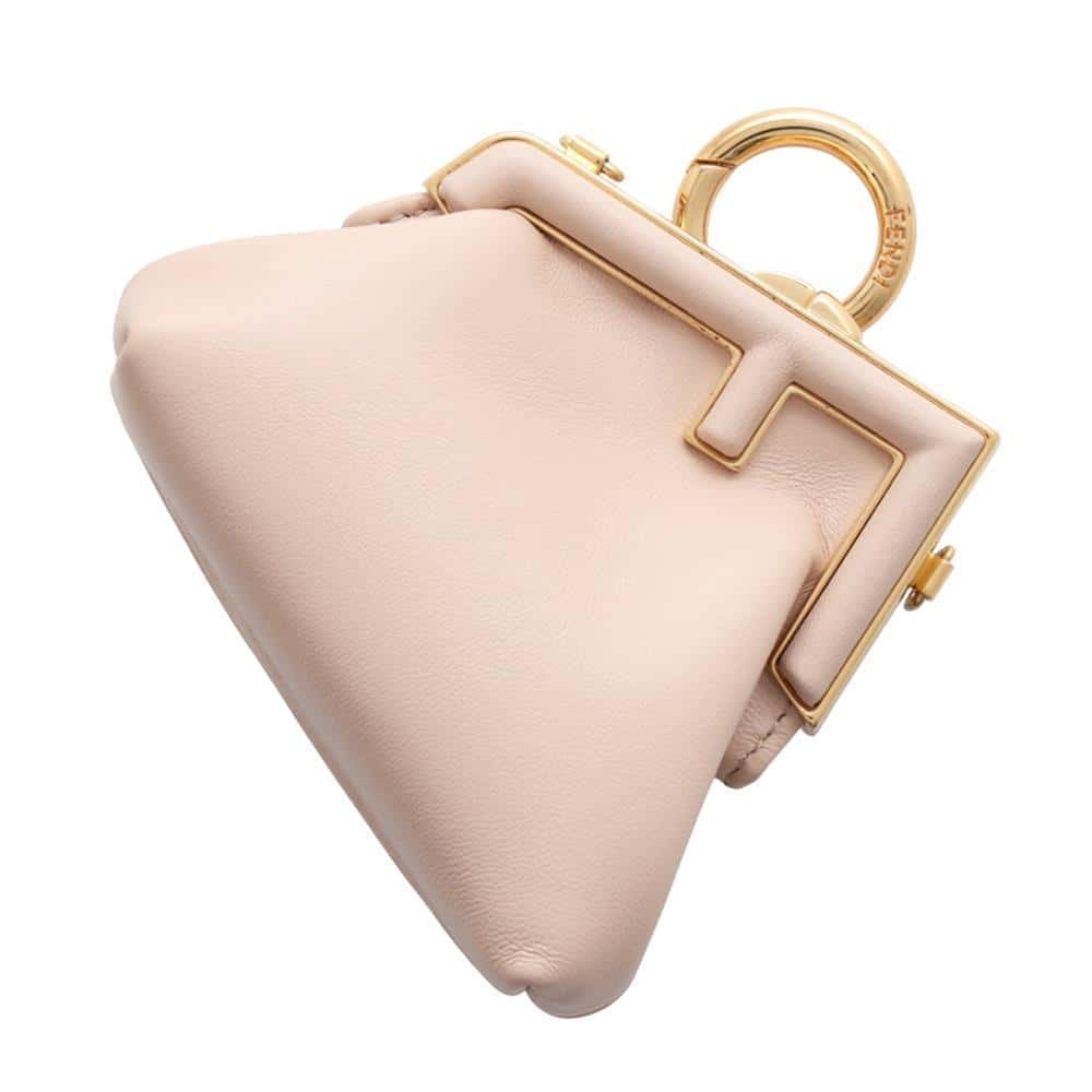 FENDI First Bag Charm Pink7AS051 Leather