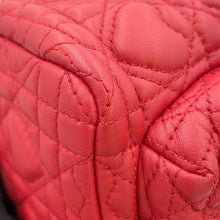 Load image into Gallery viewer, Dior Amour Collection Backpack Heart Cannage RedM9222UNGH Lambskin Size Mini
