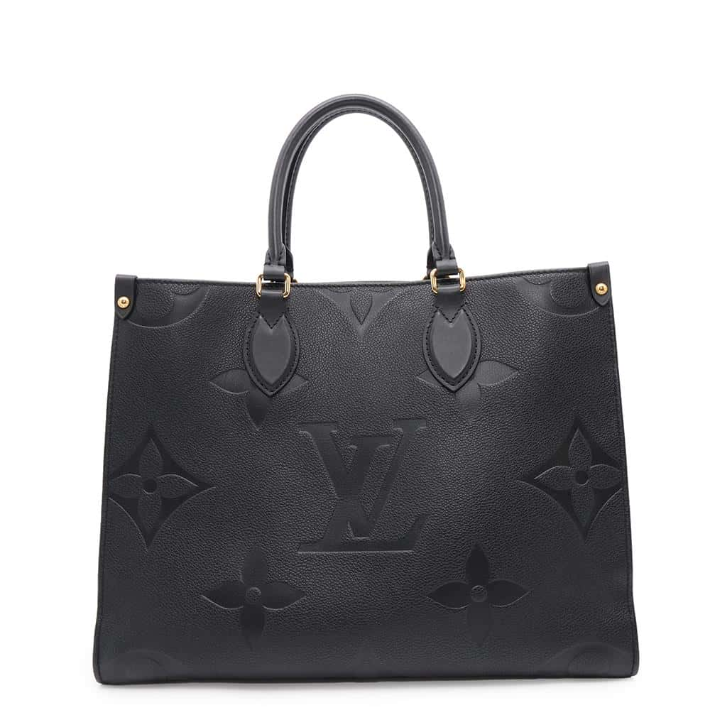 LOUIS VUITTON Onthego NoirM45595 Monogram Empreinte Leather Size MM