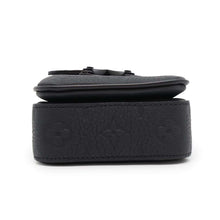 将图像加载到图库查看器中，LOUIS VUITTON SPadlock Vertical Wearable Wallet NoirM81524 Monogram・Taurillon
