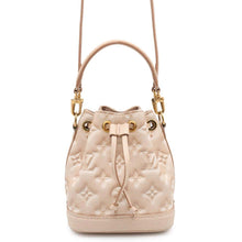 Load image into Gallery viewer, LOUIS VUITTON Nano Noe BeigeM81463 Monogram Empreinte Leather Summer Stardust
