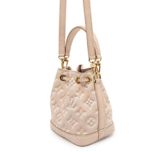 Load image into Gallery viewer, LOUIS VUITTON Nano Noe BeigeM81463 Monogram Empreinte Leather Summer Stardust
