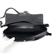 将图像加载到图库查看器中，BVLGARI chandra shoulder bag Black Leather
