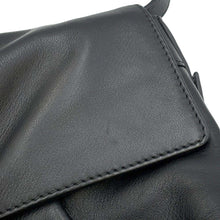 将图像加载到图库查看器中，BVLGARI chandra shoulder bag Black Leather
