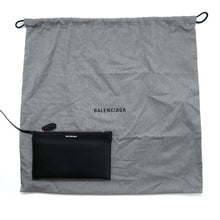 将图像加载到图库查看器中，BALENCIAGA Navy Kabas Black/Orange339933 Nylon Size S
