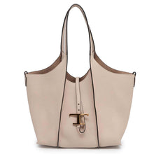 Load image into Gallery viewer, TOD’S T Timeless Tote Bag Pink Leather Size Small
