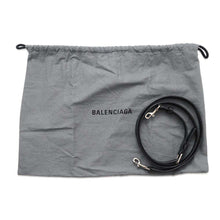 将图像加载到图库查看器中，BALENCIAGA BBMonogram Shoulder Bag Black702723 PVC Size Medium
