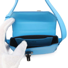 Load image into Gallery viewer, Dior Dior Padlock Nano Pouch Blue Leather
