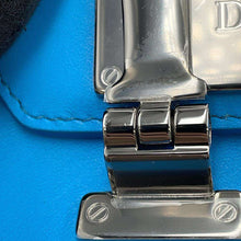 Load image into Gallery viewer, Dior Dior Padlock Nano Pouch Blue Leather
