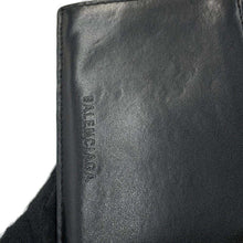 Load image into Gallery viewer, BALENCIAGA Logo Fragment Case Black/Green664044 Calf Leather
