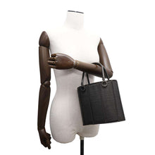 Load image into Gallery viewer, Ferragamo Gancini Tote Bag Gray Metal
