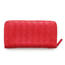 Load image into Gallery viewer, Bottega Veneta INTRECCIATO LONG WALLET Red/Pink577775 Leather
