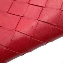 将图像加载到图库查看器中，Bottega Veneta INTRECCIATO LONG WALLET Red/Pink577775 Leather
