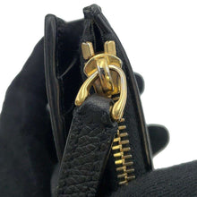 将图像加载到图库查看器中，Valentino Garavani V-logo signature card holder Black2W2P0T46RQR Calf Leather
