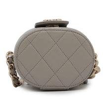 将图像加载到图库查看器中，CHANEL Vanity Chain Bag GrayAP2428 Lambskin
