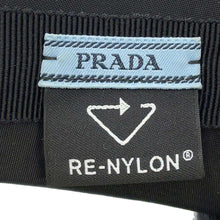 将图像加载到图库查看器中，PRADA triangle logo headband Black1IH016 Nylon
