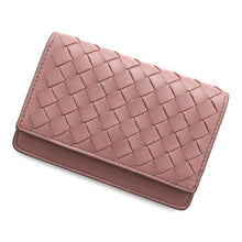 将图像加载到图库查看器中，Bottega Veneta INTRECCIATO Card Case Jasmin Flower133945 Leather
