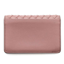 将图像加载到图库查看器中，Bottega Veneta INTRECCIATO Card Case Jasmin Flower133945 Leather
