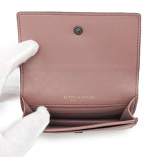 将图像加载到图库查看器中，Bottega Veneta INTRECCIATO Card Case Jasmin Flower133945 Leather
