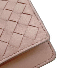 将图像加载到图库查看器中，Bottega Veneta INTRECCIATO Card Case Jasmin Flower133945 Leather
