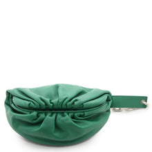 将图像加载到图库查看器中，Bottega Veneta The ChainPouch Shoulder Bag Green651445 Leather
