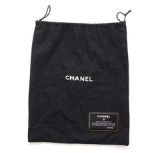 将图像加载到图库查看器中，CHANEL V Stitch ChainShoulder Black Leather
