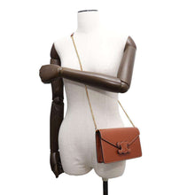 Load image into Gallery viewer, CELINE Triomphe ChainShoulder Brown10L043DPV Leather
