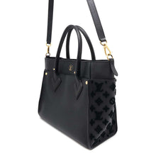 Load image into Gallery viewer, LOUIS VUITTON On My Side BlackM53826 Monogram・Tufftage Calf Leather Size MM
