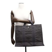 Load image into Gallery viewer, HERMES Her Line Tote Gray Canvas Size MM
