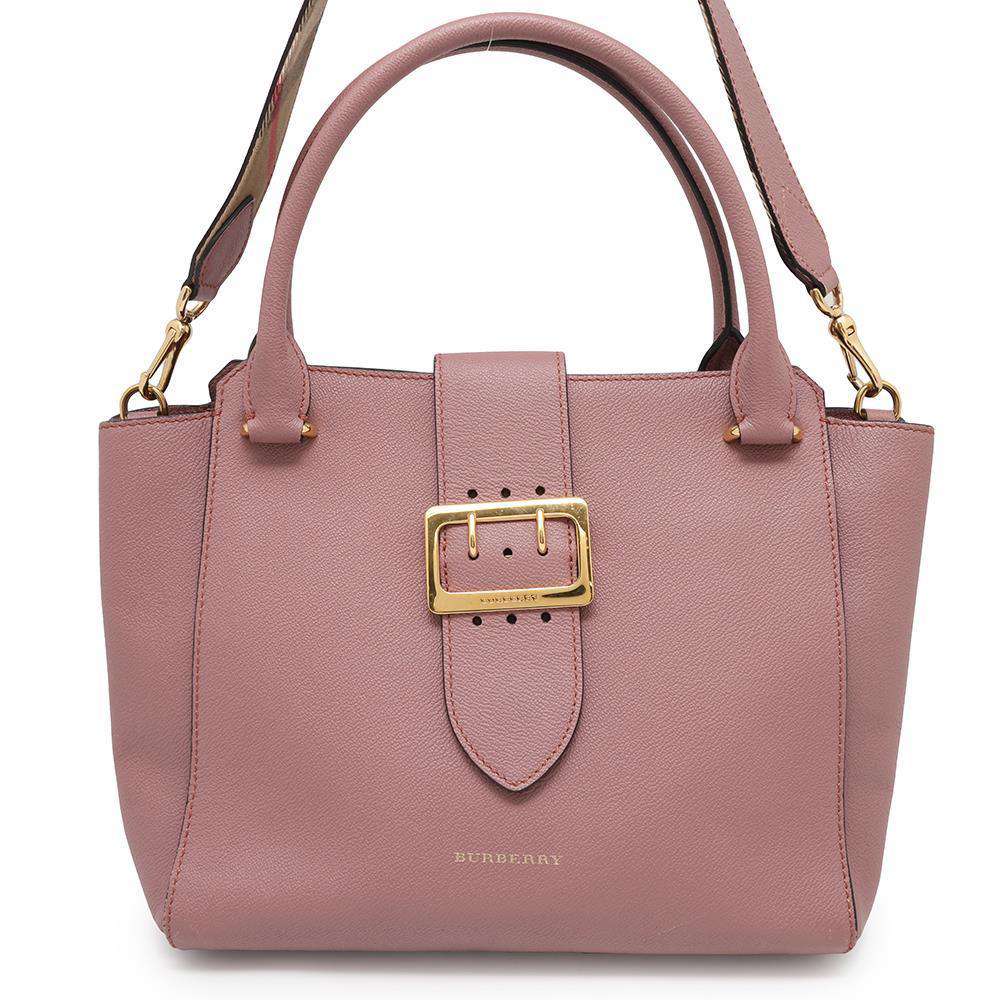 BURBERRY 2wayHandbag Pink Leather