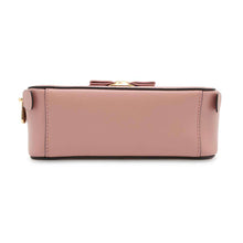 将图像加载到图库查看器中，Ferragamo Vara Ribbon 2way Bag Pink22 E004 Leather
