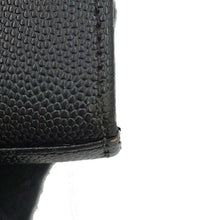 将图像加载到图库查看器中，SAINT LAURENT PARIS Studded Zip Around Long Wallet Black368953 Leather
