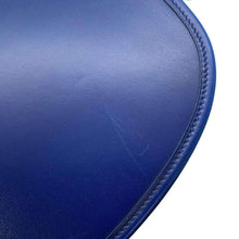 将图像加载到图库查看器中，HERMES Balle de Golf Blue Leather
