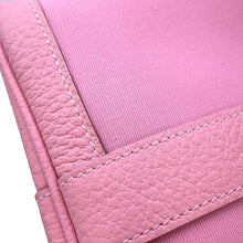 将图像加载到图库查看器中，HERMES Garden Party Pink Toile Offiche Vache LeatherCountry Leather Size TPM
