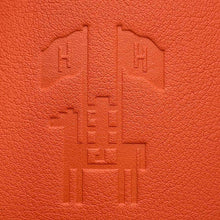 将图像加载到图库查看器中，HERMES Fauve Clochette Keychain Brique Leather
