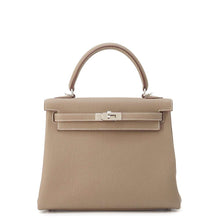 将图像加载到图库查看器中，HERMES Kelly Retourne Etoupe Togo Leather Size 25
