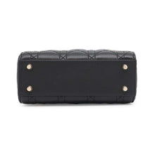 将图像加载到图库查看器中，Dior Lady Dior BlackM0505ONGE_M900 Lambskin Size Mini
